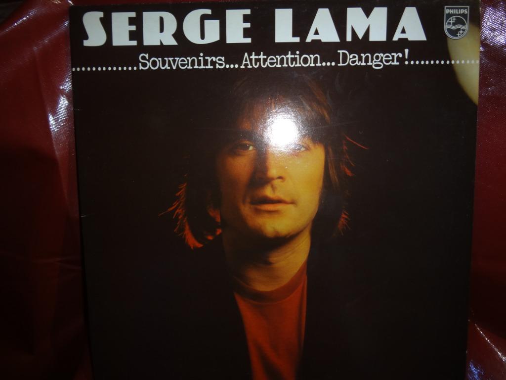 Vinyl 33Tours Serge Lama jaar 70', Gebruikt, Wereldmuziek, Overige typen, Ophalen of Verzenden