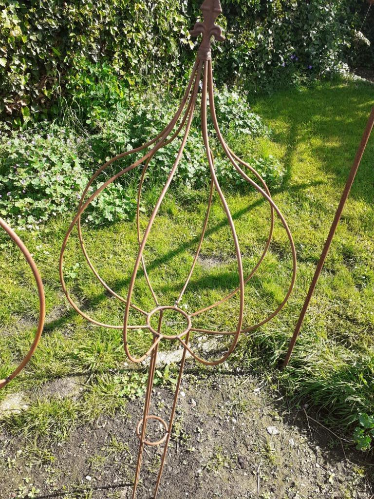 Superbe grimpe plantes en fer forgé, Jardin & Terrasse, Enlèvement, Neuf