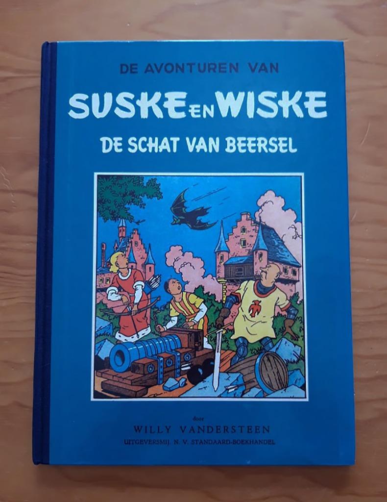 Vandersteen Suske en Wiske 'De Schat van Beersel' HC 1983, Boeken, Stripverhalen, Nieuw, Eén stripboek, Verzenden