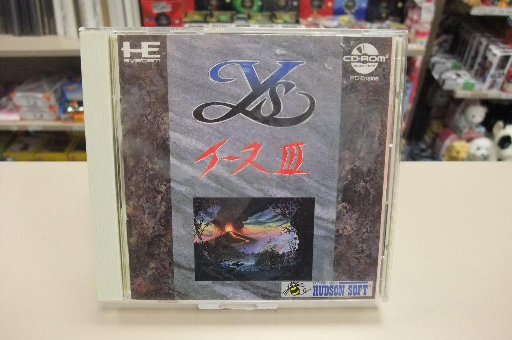 YS 3 (cib) pc engine jpn, Consoles de jeu & Jeux vidéo, Hudson soft, Enlèvement ou Envoi, 1 joueur, Jeu de rôle (Role Playing Game)