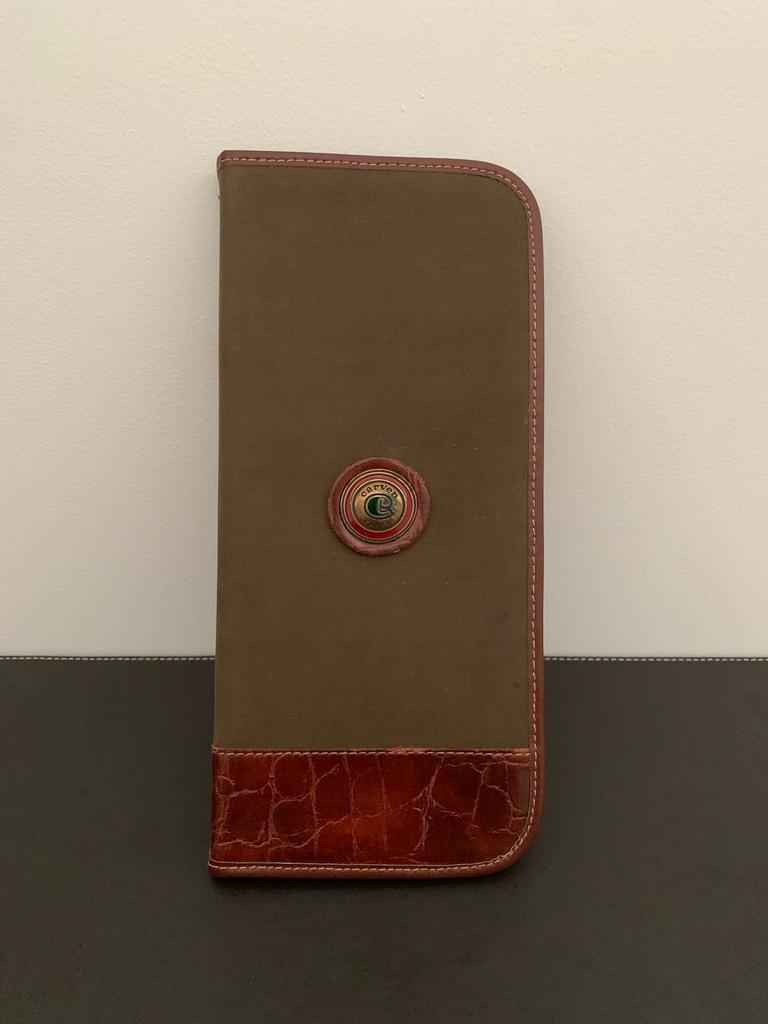 CARVEN Vintage kaarthouder (leer), Ophalen of Verzenden