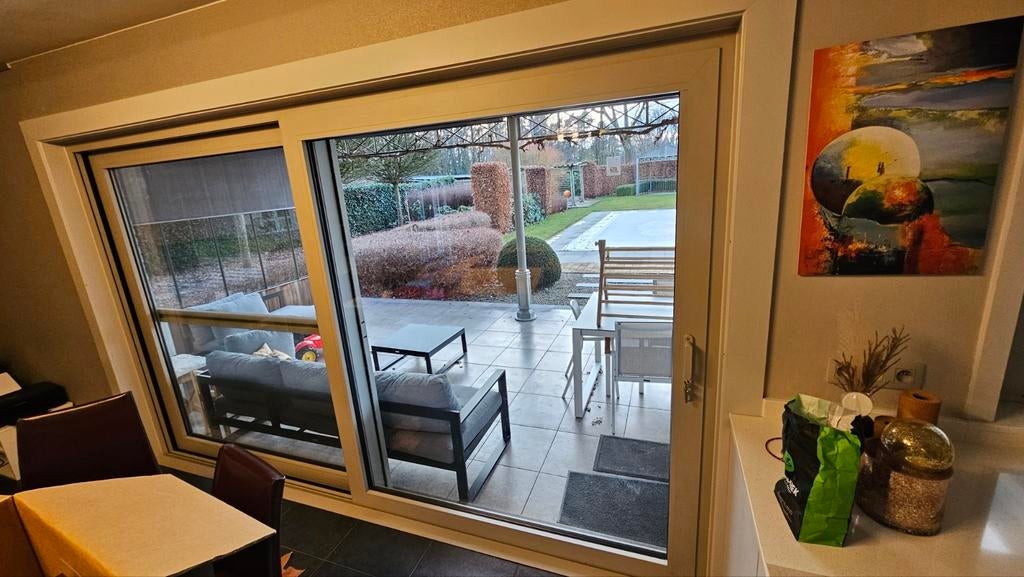 Aluminium Schuifraam schuifdeur Belisol - als nieuw, Ophalen