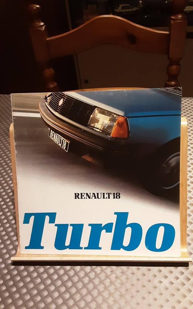 Renault 18 turbo brochure, Ophalen of Verzenden, Renault