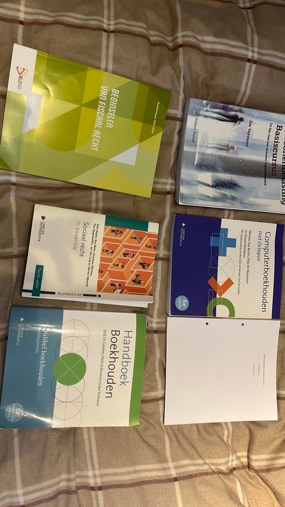 Boeken Accountancy fiscaliteit Hogent, Boeken, Schoolboeken, Nieuw, Overige niveaus, Ophalen of Verzenden