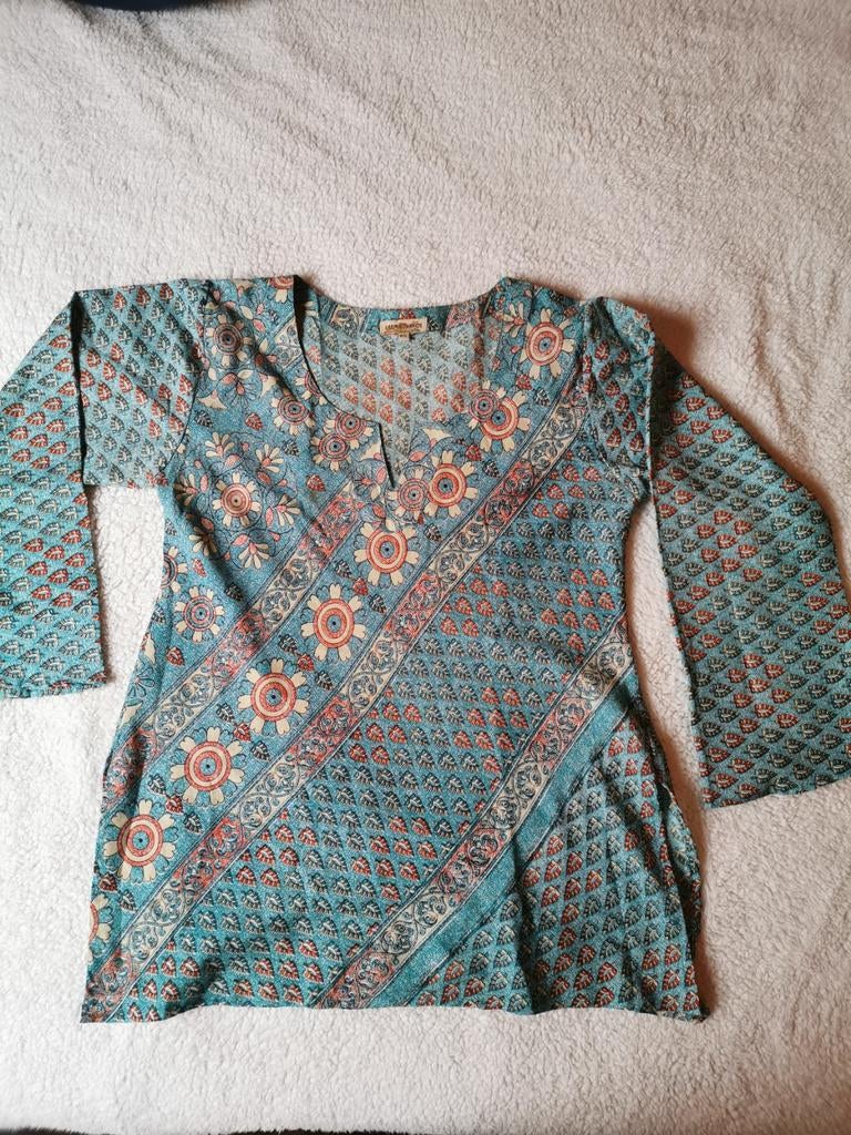 Indische blouse (M/L), Kleding | Dames, Ophalen of Verzenden