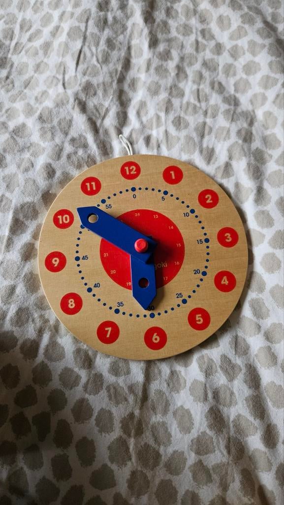 Klok om te leren kloklezen, Ophalen