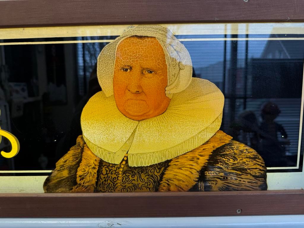 Elisabeth Bas sigaren oude lichtbak, Verzamelen, Merken en Reclamevoorwerpen, Ophalen, Zo goed als nieuw