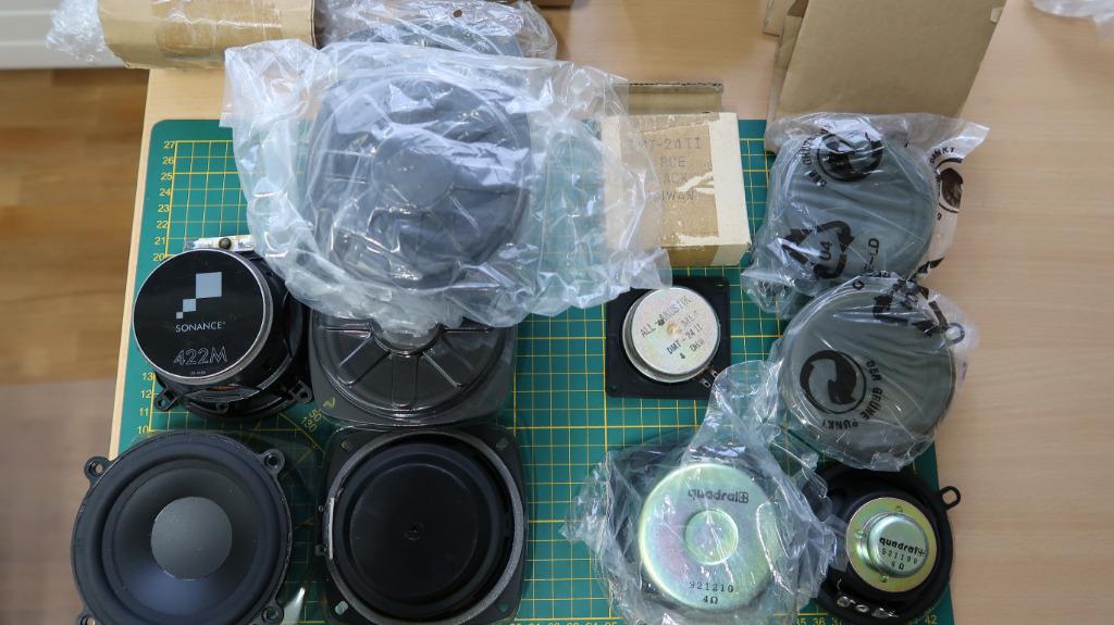 Tweeters en midrange units, TV, Hi-fi & Vidéo, Enlèvement ou Envoi, Comme neuf