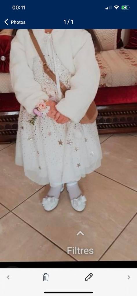 Robe de cérémonie ou fête, Vêtements | Femmes, Vêtements de mariage & Accessoires de mariage, Comme neuf, Blanc