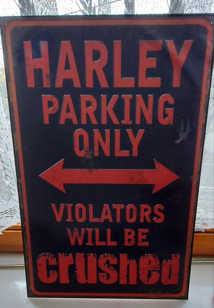 Panneaux tôle avec affiche publicitaire collée, Enlèvement, Comme neuf