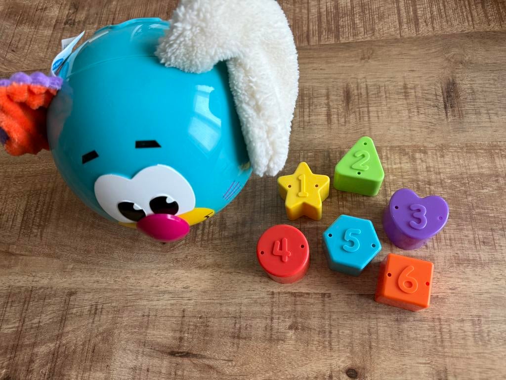 Playgro - puppy vormensorteerder, Kinderen en Baby's, Ophalen of Verzenden, Zo goed als nieuw