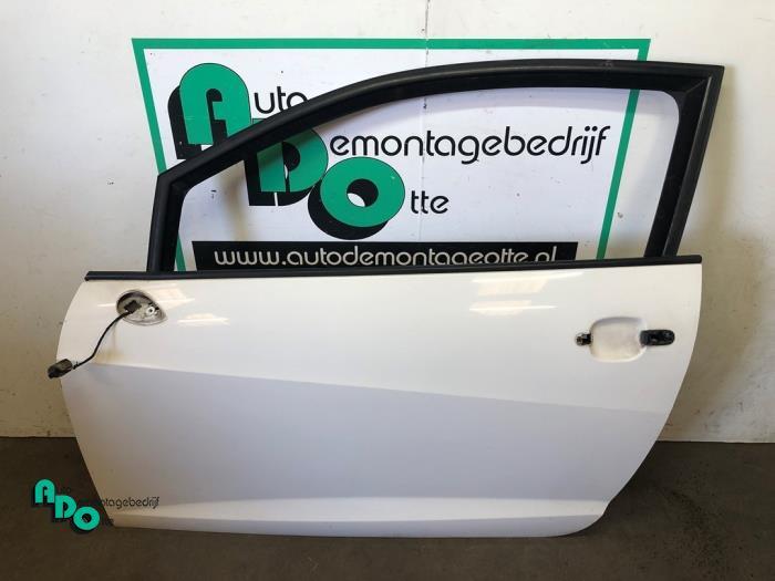 Portière 2portes gauche d'un Seat Ibiza (Ibiza 08-) (LB9A), -, 3 mois de garantie, Utilisé, Porte