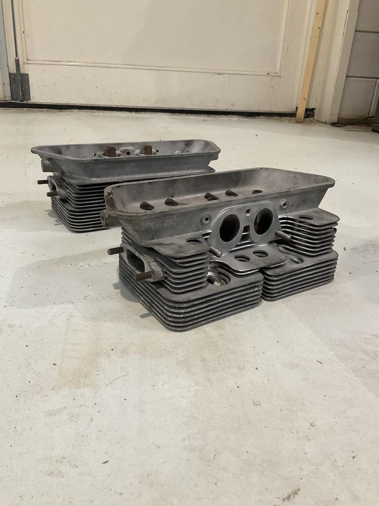 Cilinderkoppen Porsche 356 diverse sets op voorraad, Gebruikt, -, -, Porsche