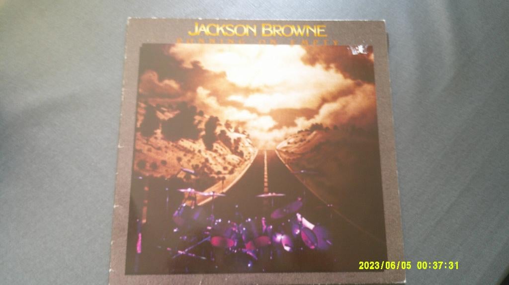 Jackson Browne– Running on empty (LP), Cd's en Dvd's, Vinyl | Rock, Gebruikt, Ophalen of Verzenden