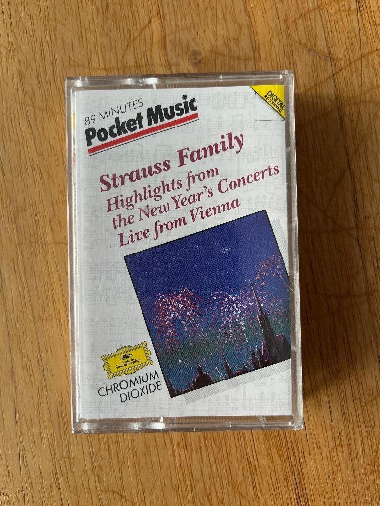 Strauss Family - Highlights from the New Year's Concerts, Cd's en Dvd's, Cassettebandjes, Klassiek, 1 bandje, Ophalen of Verzenden