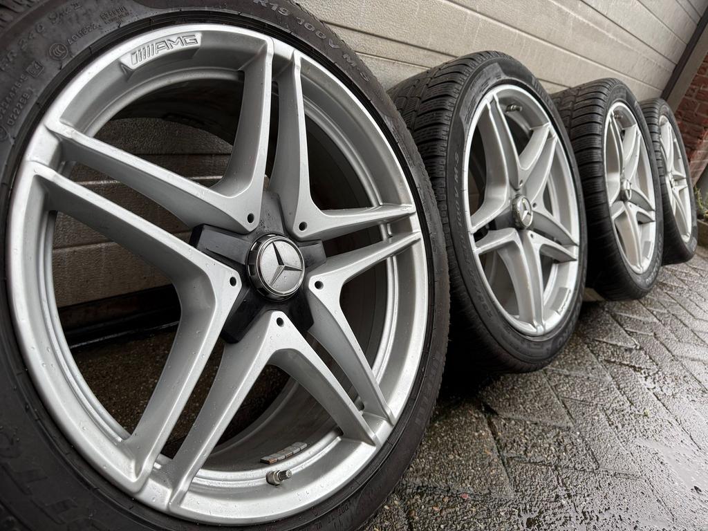 Originele 19 inch AMG Mercedes E klasse W213 velgen banden, Auto-onderdelen, Banden en Velgen, 19 inch, -, -, Banden en Velgen