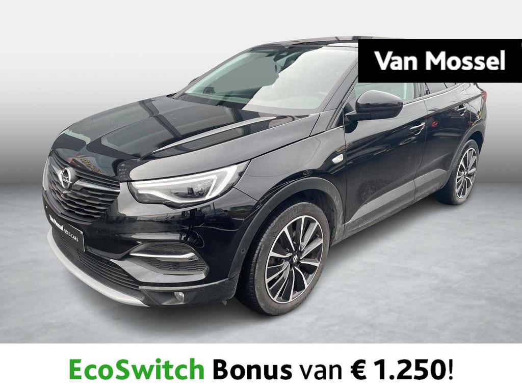 Opel Grandland X 1.2 Turbo S/S AT8 Innovation, Auto's, Opel, Stof, Gebruikt, 680 kg, Zwart