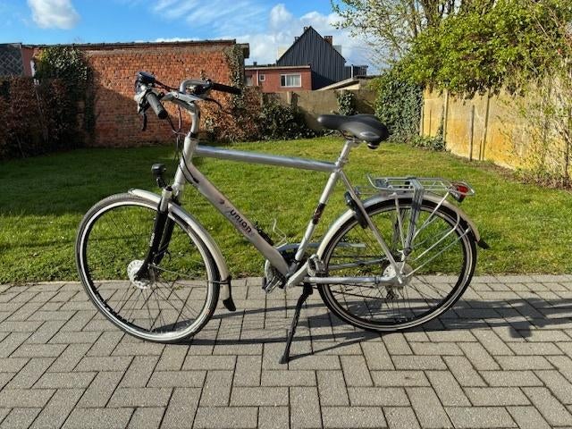 herenfiets, Fietsen en Brommers, Fietsen | Heren | Herenfietsen, Gebruikt, Versnellingen, 53 tot 57 cm, Ophalen