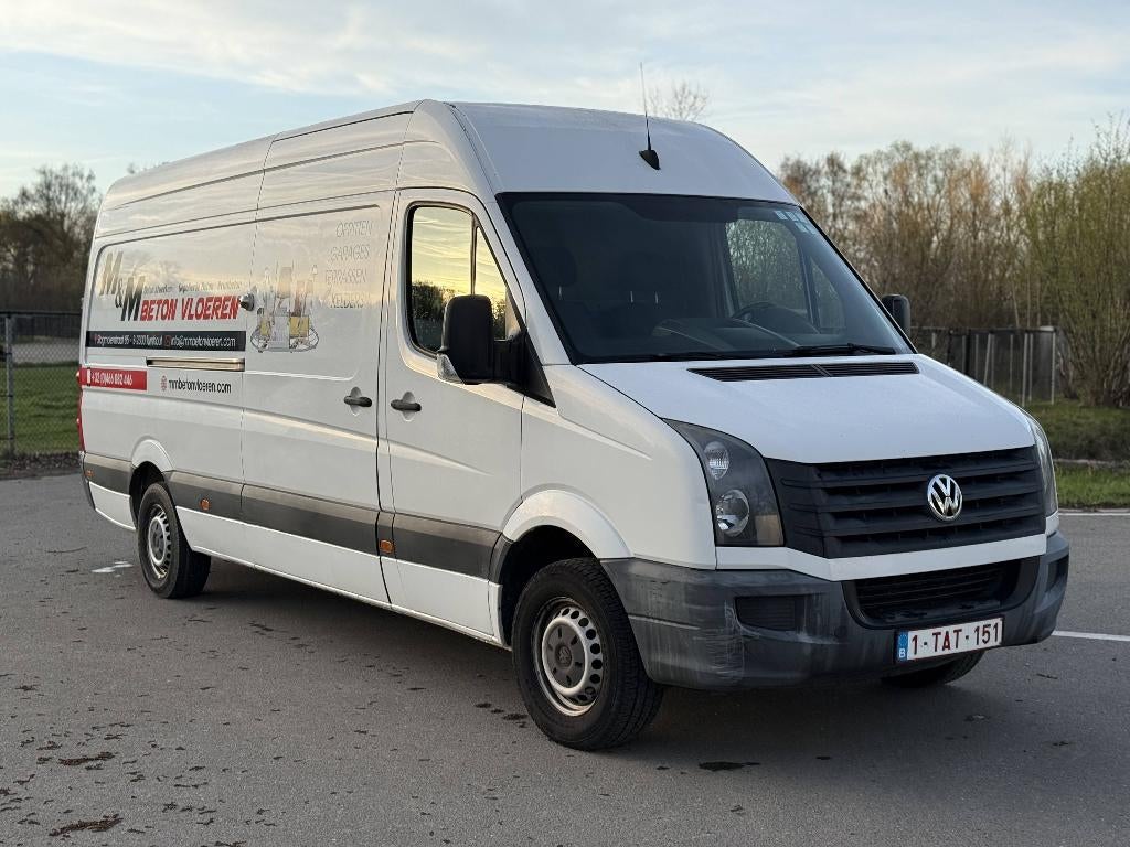 Volkswagen Crafter L4 2.0TDI 136pk Trekhaak 3500kg 2013 EUR5, Auto's, Bestelwagens en Lichte vracht, Bedrijf, Te koop, ABS, Airbags