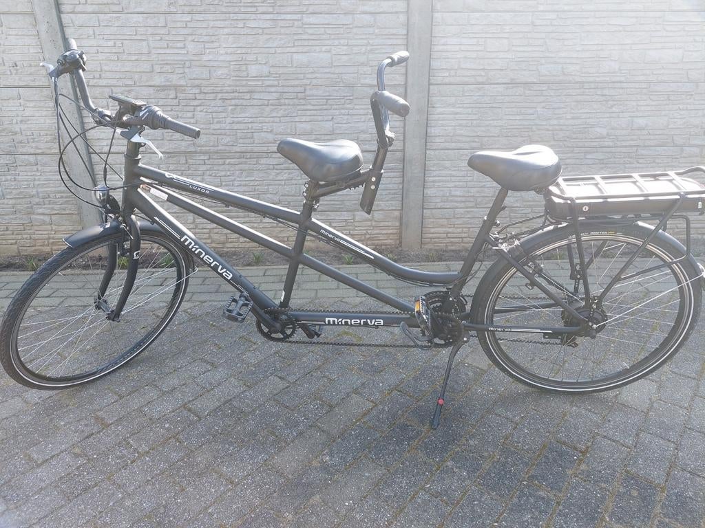 Elektrische tandem, minerva, Fietsen en Brommers, Fietsen | Tandems, Ophalen