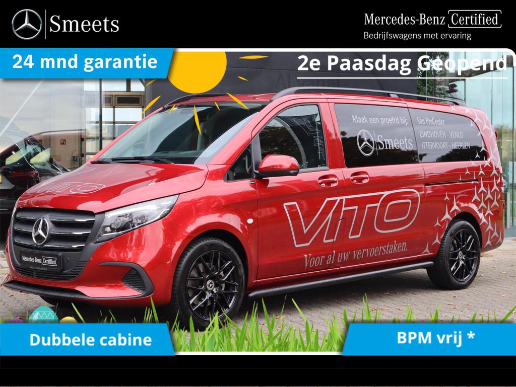 Mercedes-Benz Vito 116 CDI L3 SELECT DUBBELE CABINE, Auto's, Bestelwagens en Lichte vracht, Automaat, 4 deurs, Euro 6, 4 cilinders