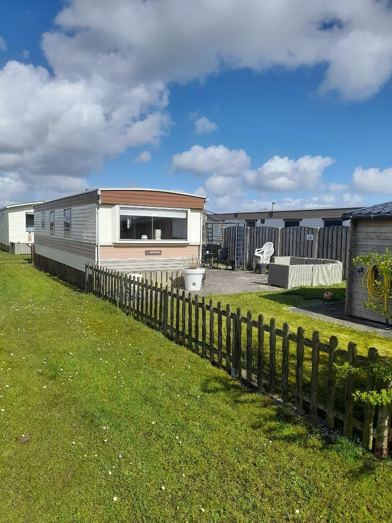 stacaravan te koop, Caravans en Kamperen, Stacaravans, tot en met 5, Ophalen