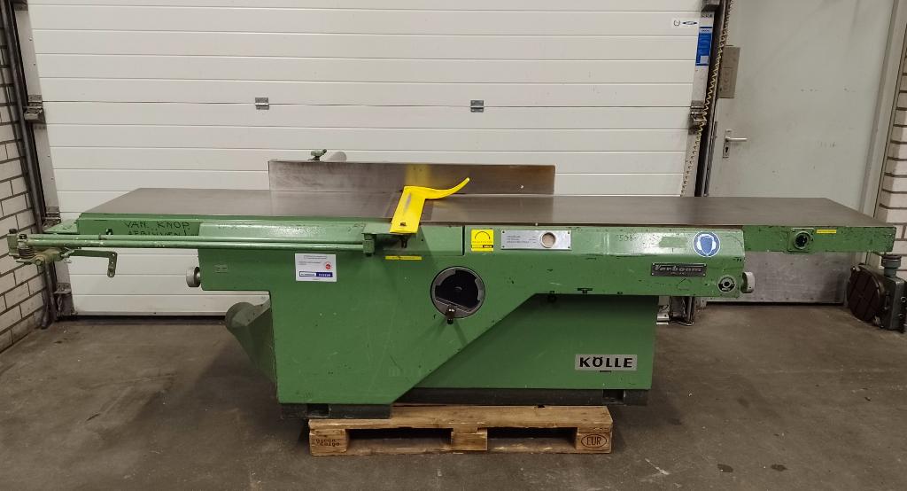 Grote Vlakbank, schaafmachine, schaafbank, dégauchisseuse, Ophalen of Verzenden, Gebruikt, Elektrisch