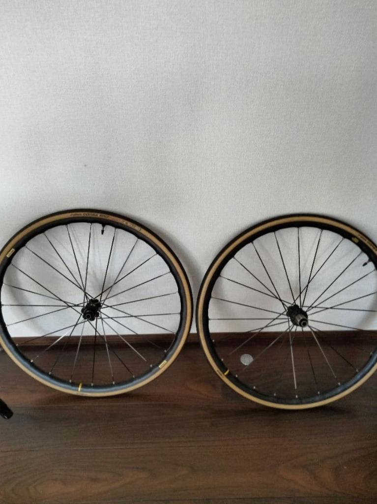 Paire de roues complète Mavic Ksyrium ELITE UST 700C, Enlèvement ou Envoi, Vélo de course, Utilisé, Mavic