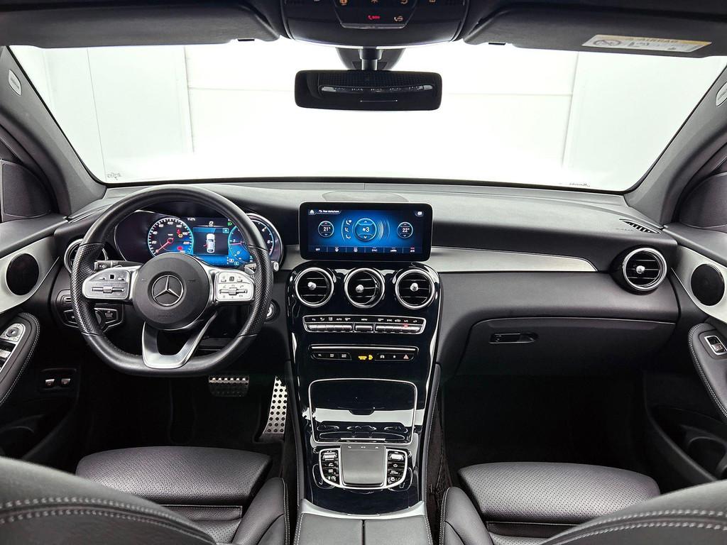 Mercedes-Benz GLC-Klasse 200 D 4MATIC Coupé AMG Line | Trek, Auto's, Mercedes-Benz, Automaat, Stof, Gebruikt, 4 cilinders