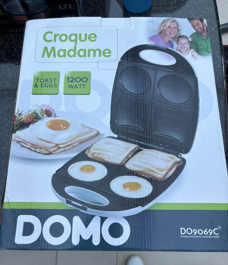 Croque Monsieur machine, Enlèvement, Plaques amovibles, Neuf