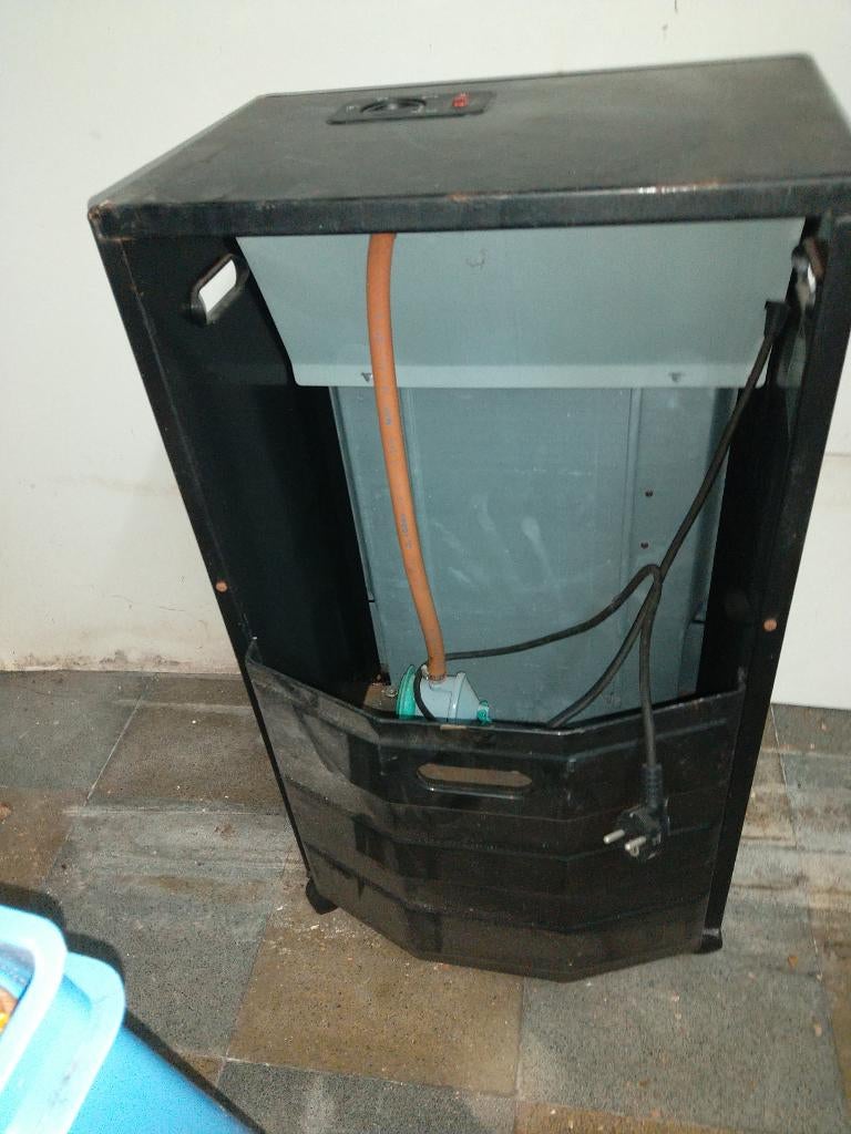 Poêle portable/chauffage au gaz avec ventilateur, Enlèvement, Autoportant, Gaz, Utilisé