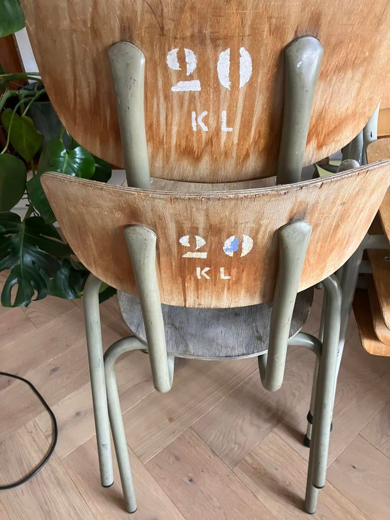 Tubax stoelen (moet weg tegen 28/3), Enlèvement, Utilisé, Deux