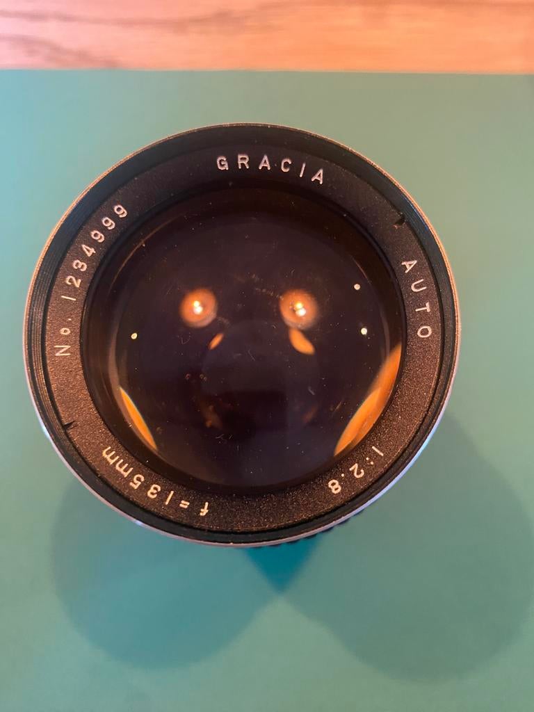 Gracia lens, Ophalen, Gebruikt