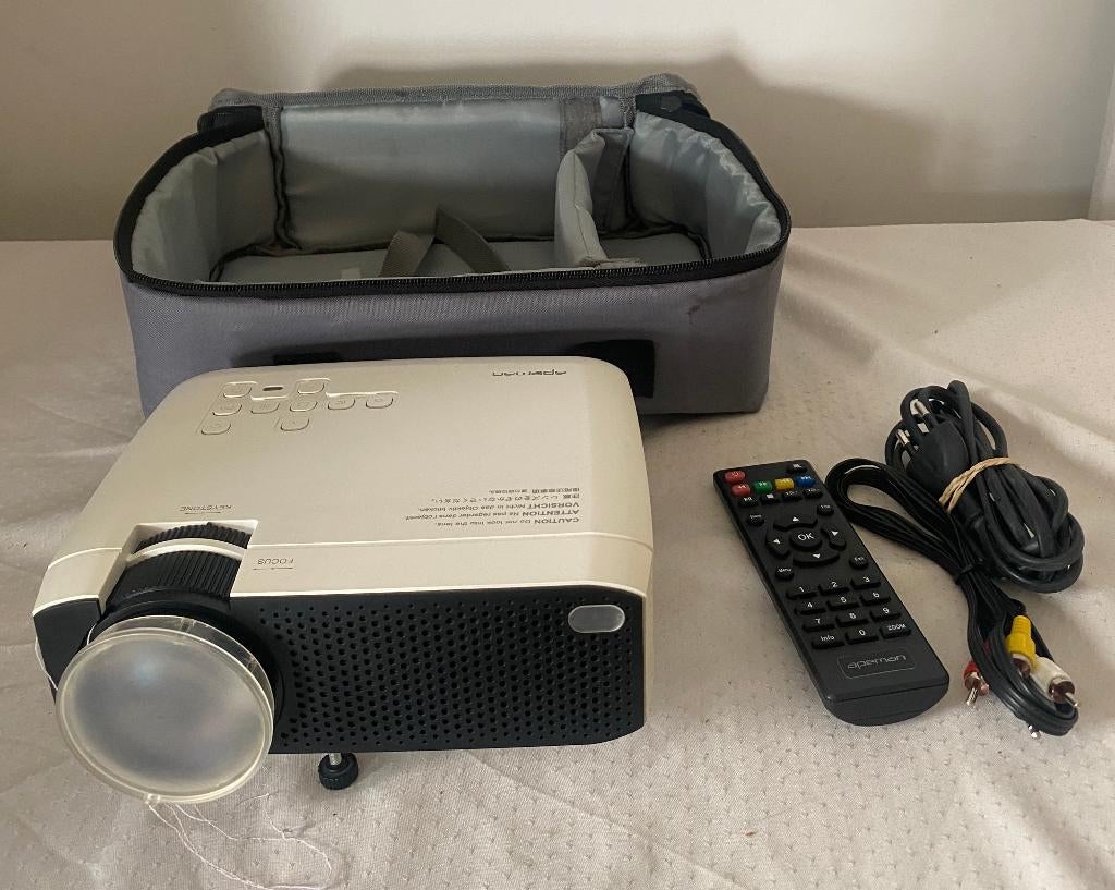 Mini Projecteur portable Apeman LC350 en très bon état, Enlèvement ou Envoi, Utilisé, Autres résolutions, Apeman