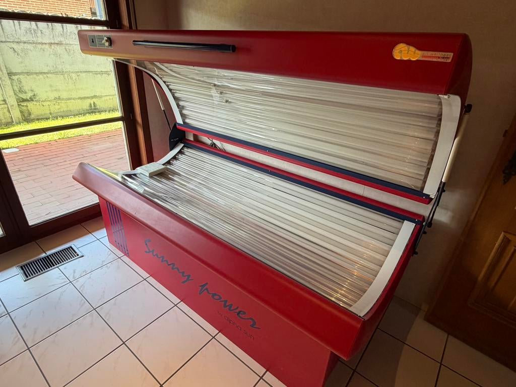 Zonnebank te koop, Ophalen of Verzenden, Zo goed als nieuw