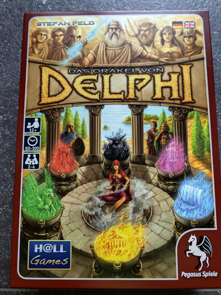 Delphi (Das Orakel von Delphi)	Stefan Feld, Hobby en Vrije tijd, Gezelschapsspellen | Bordspellen, Ophalen of Verzenden