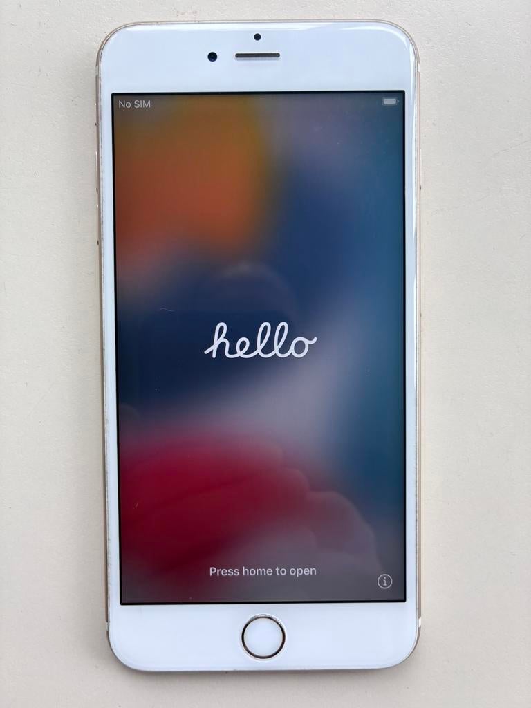 iPhone 6s Plus 128Gb grijs, Telecommunicatie, Mobiele telefoons | Apple iPhone, Ophalen, 70 %, Zonder simlock, Grijs