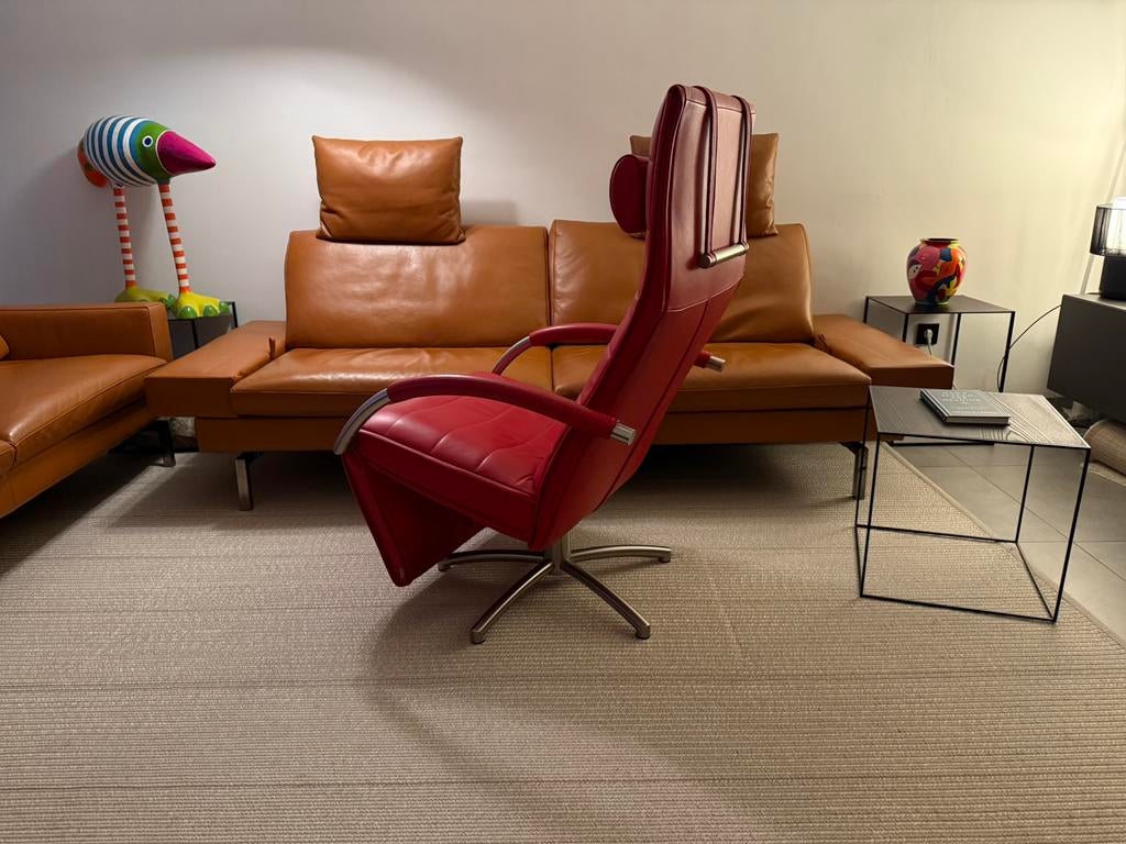 Jori Mensana Mono-Move Relax (Showroommodel), Ophalen of Verzenden, Nieuw, Leer, Durlet leolux natuzzi stressless himolla vitra