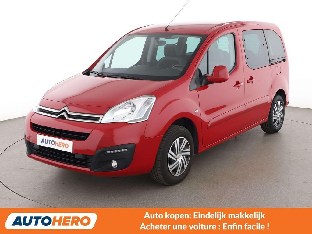 Citroën Berlingo 1.6 Feel (bj 2016), Auto's, Citroën, Voorwielaandrijving, Stof, Gebruikt, Zwart
