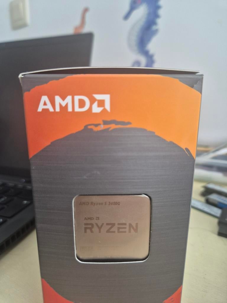 AM4 Ryzen 5 3400G avec refroidisseur AMD, Enlèvement ou Envoi, 4-core, 3 à 4 Ghz, Socket AM4