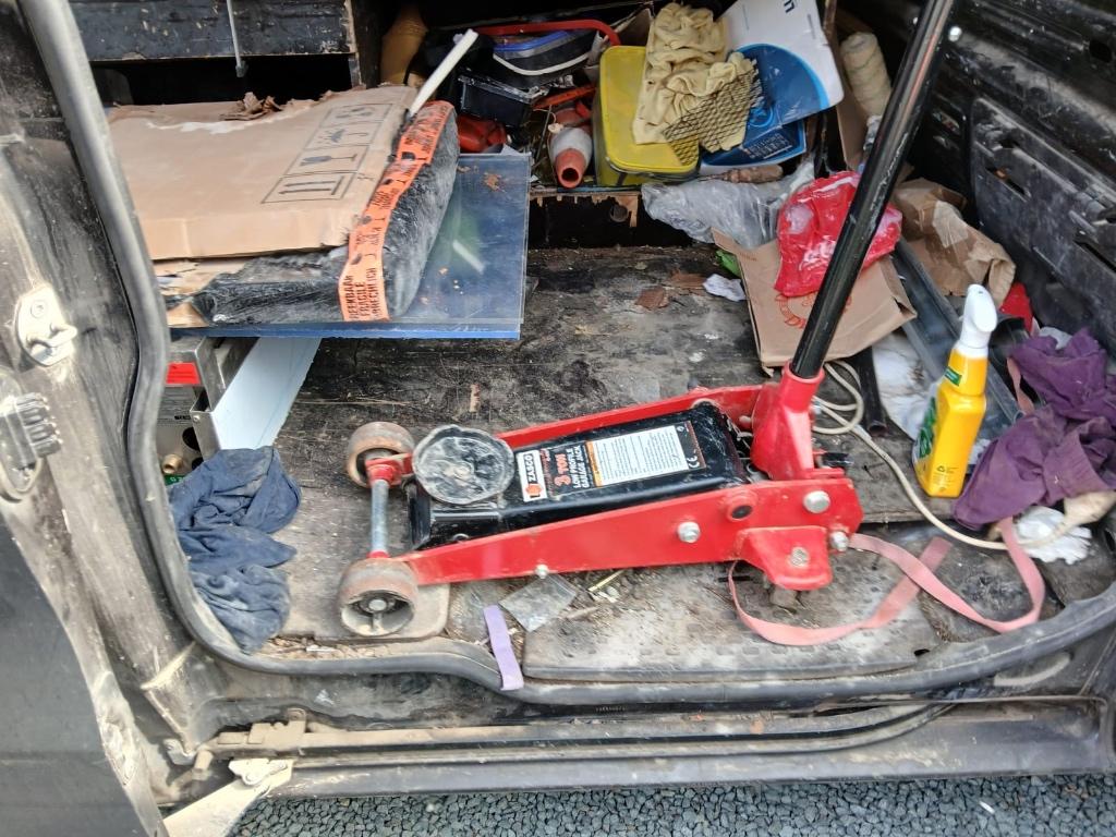 Krik, Enlèvement, Hydraulique, Cric de garage