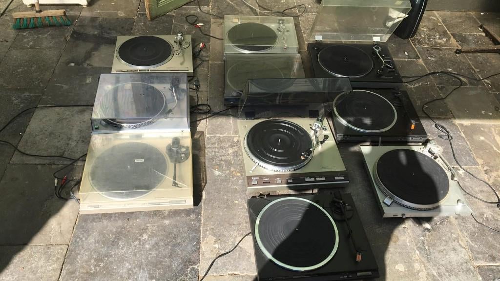 Lot de platines vinyles, TV, Hi-fi & Vidéo, Tourne-disques, Enlèvement