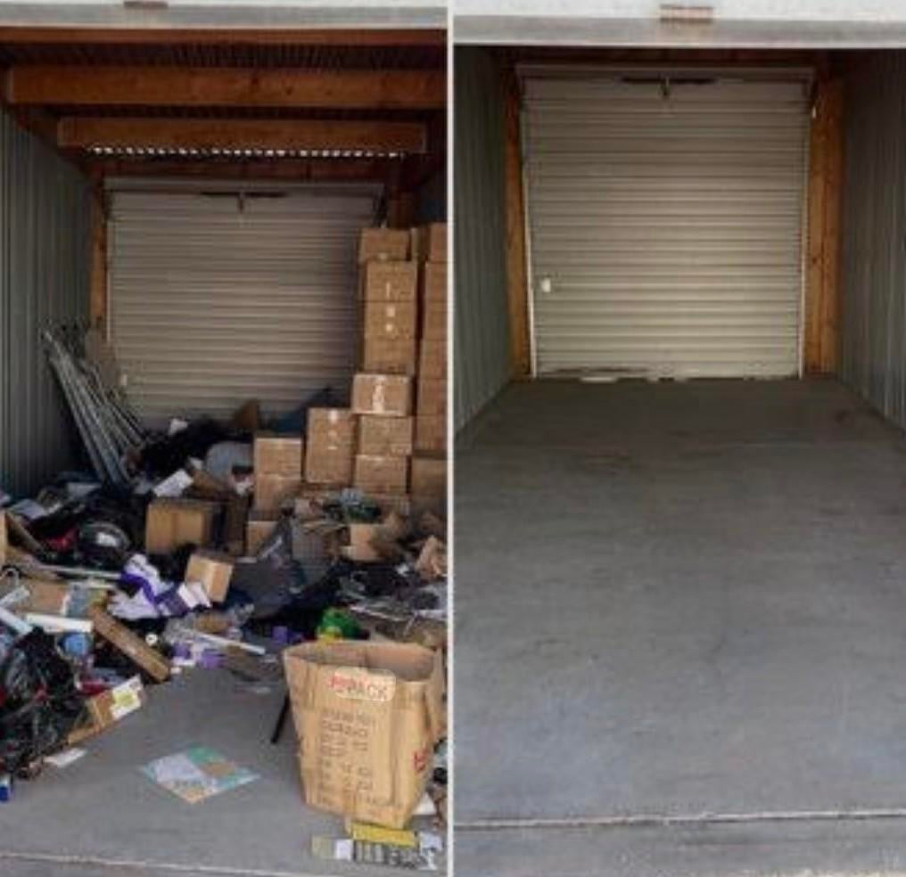 Opruim dienst, afvoeren rommel en inboedel