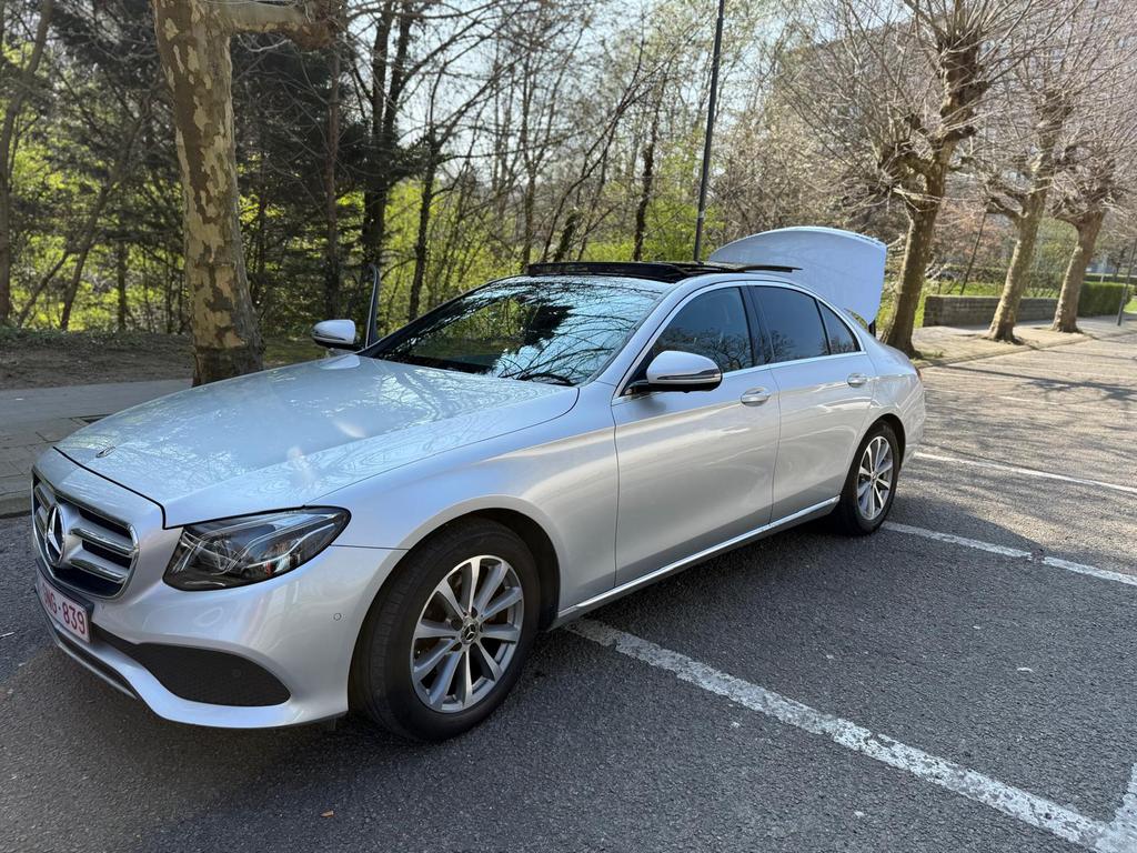 Mersedes classe E 200D 2018, Autos, Argent ou Gris, Achat, Noir, 5 portes