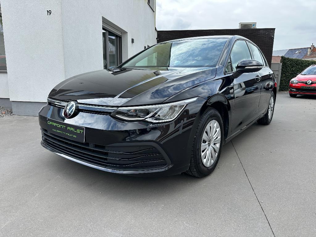 VW Golf 1.0 TSI met garantie, Auto's, Voorwielaandrijving, Stof, Zwart, Bedrijf