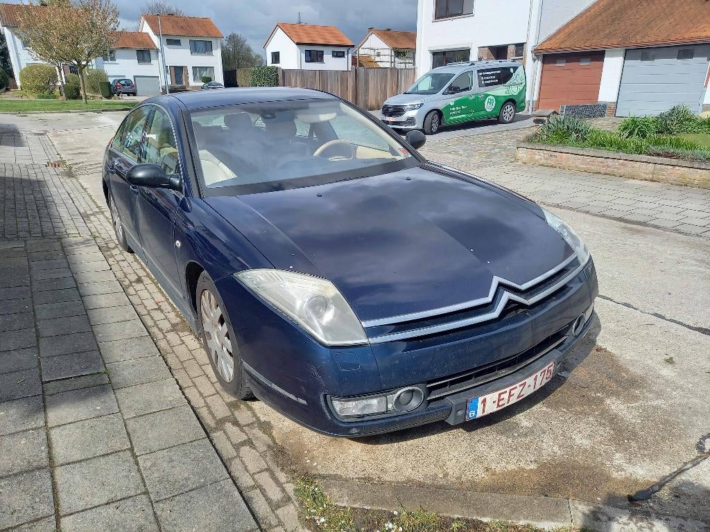 citroen c6 2.2 HDi, Voorwielaandrijving, Beige, C6, Blauw