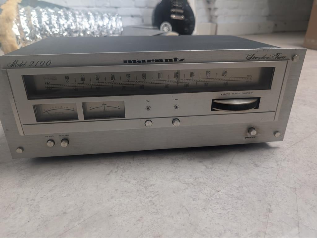 Marantz tuner model 2100, Ophalen