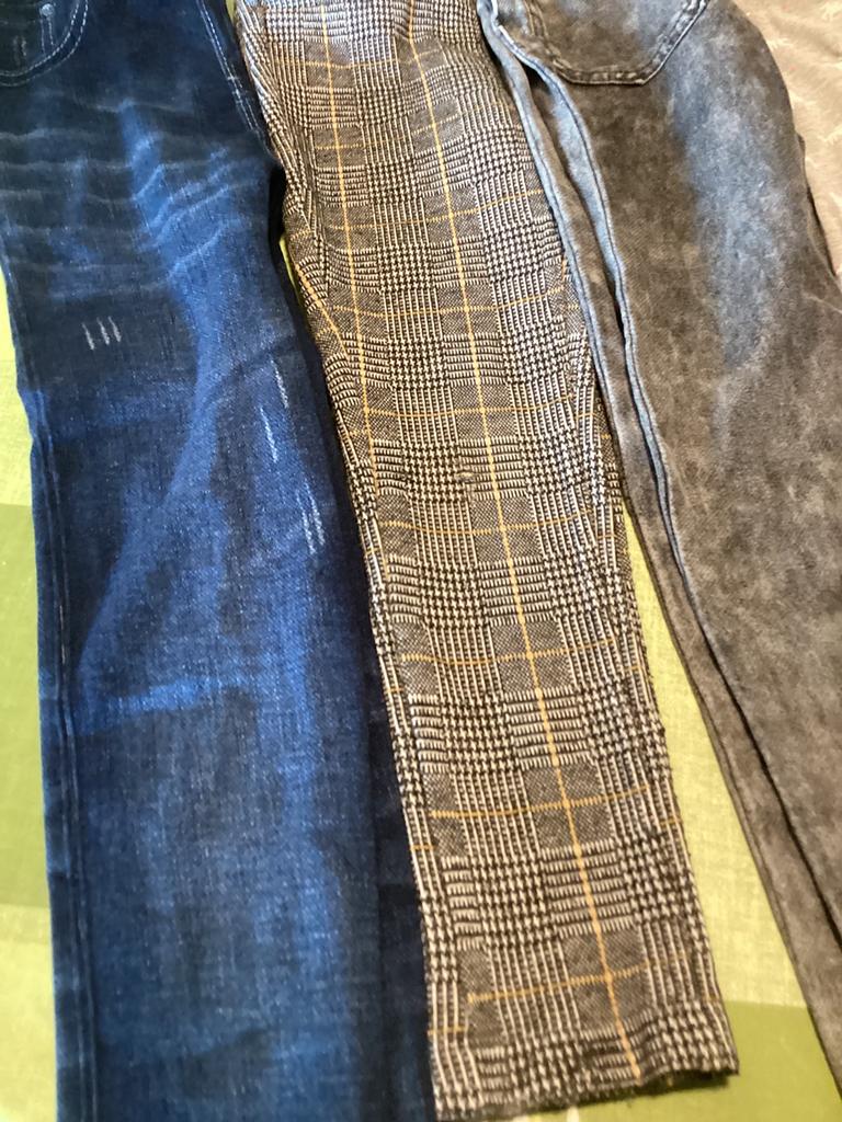 4 lange broeken voor meisjes, 116, Ophalen