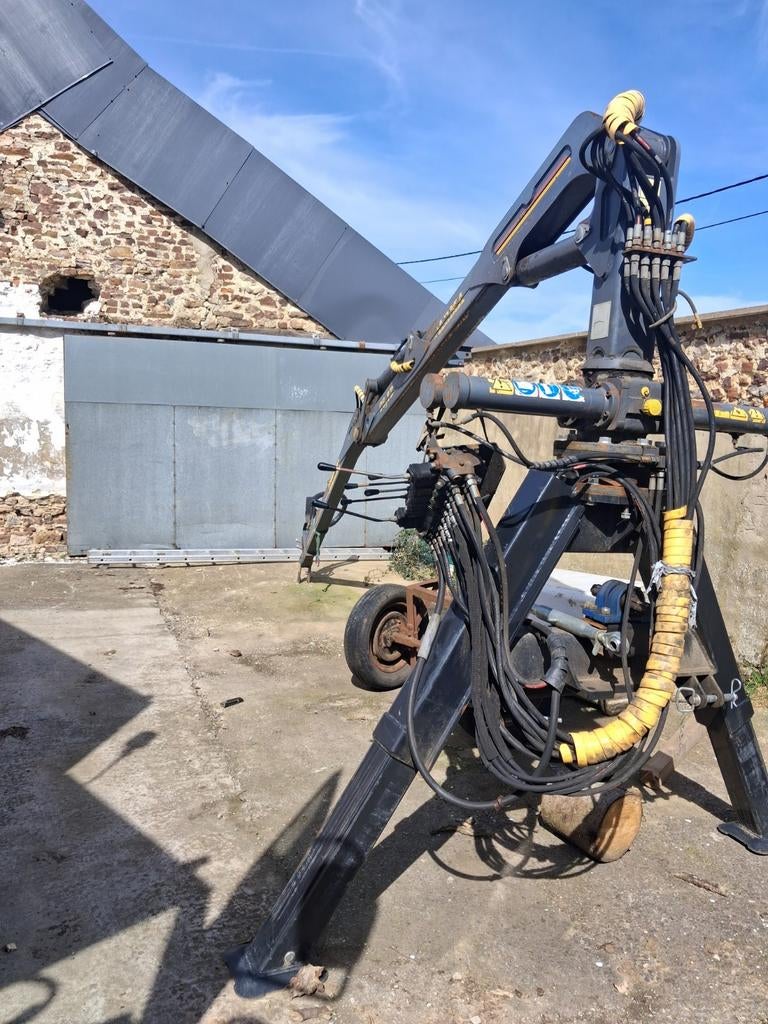 Grue forestière bois tracteur 6.30m Farma, Enlèvement ou Envoi