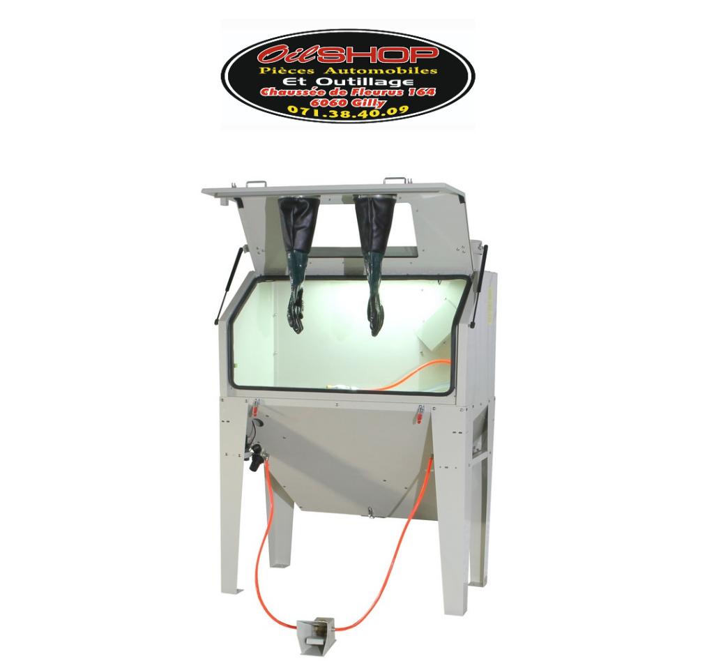 Cabine de sablage 420L avec porte frontale, Enlèvement, Neuf